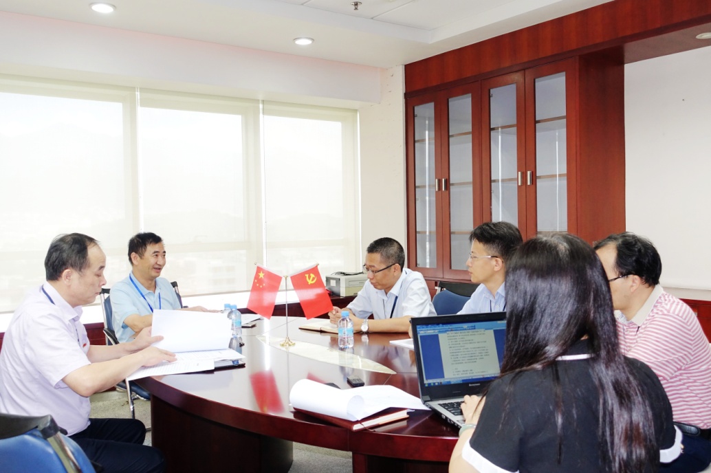 風華高科黨委書記約談下屬黨組織一把手