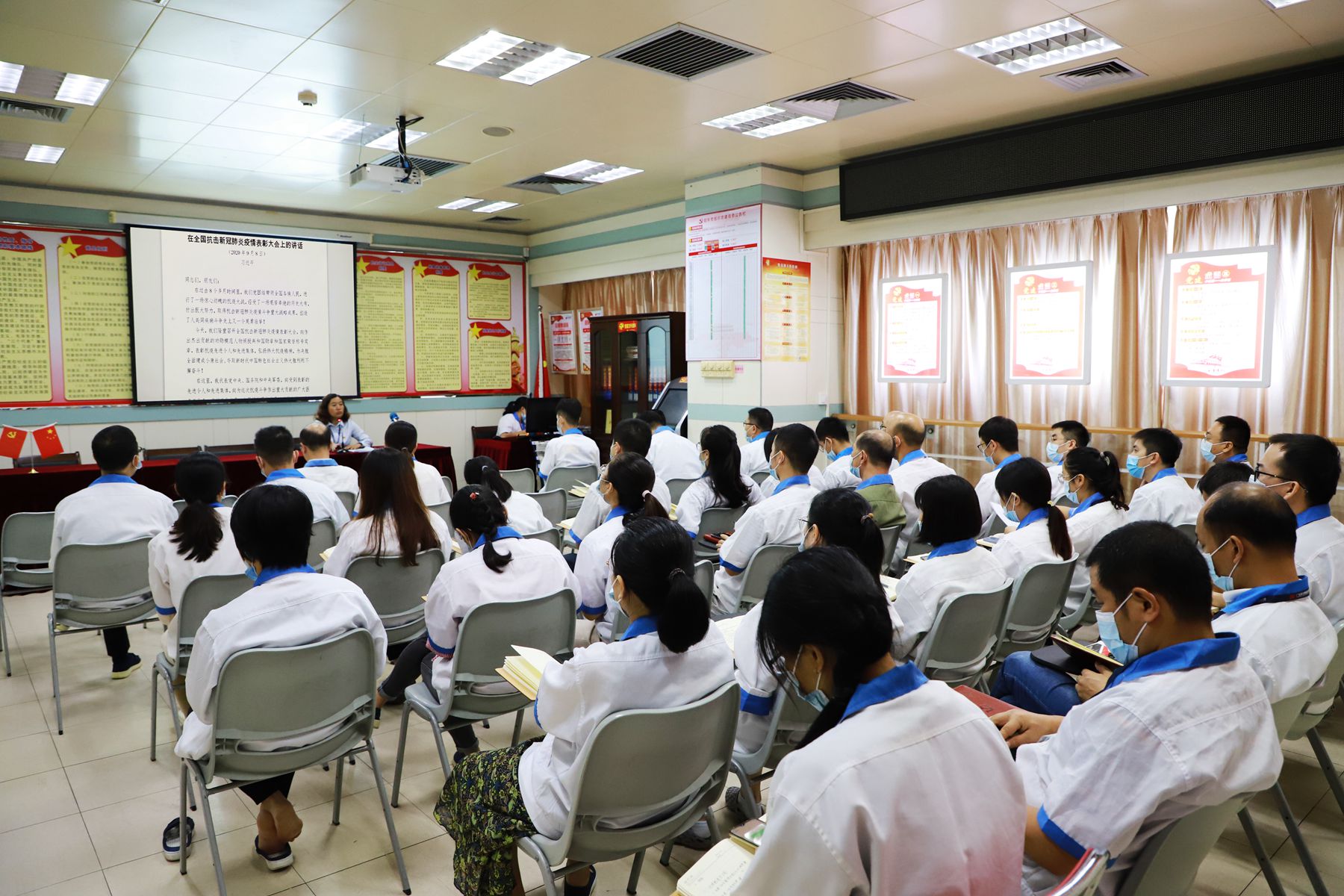 風華高科各級黨組織開展“學習致敬抗疫英雄，弘揚偉大抗疫精神”主題黨日活動
