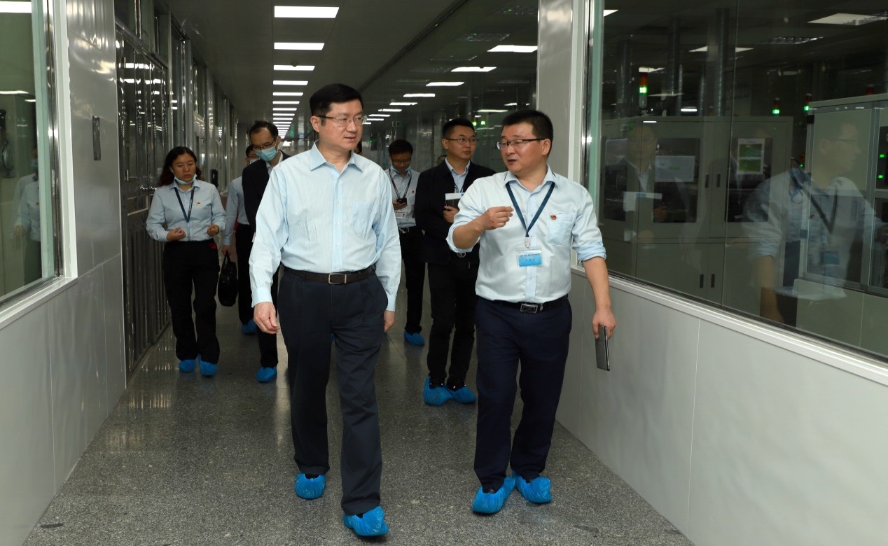 風華高科劉偉董事長帶隊到冠華分公司調研