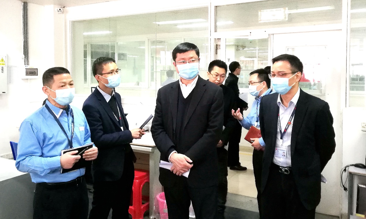 風華高科劉偉董事長帶隊調研先華公司