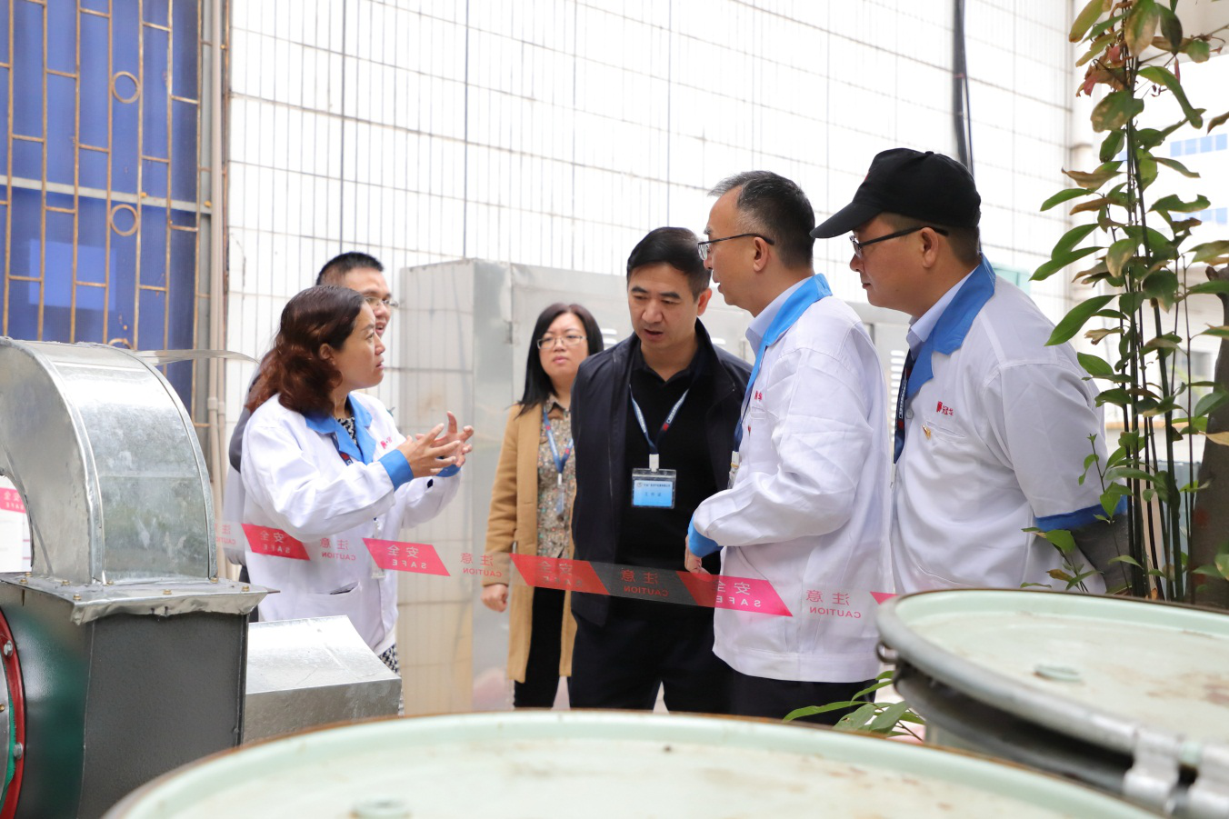 黨委書記、董事長王廣軍到冠華公司開展掛點幫帶服務活動